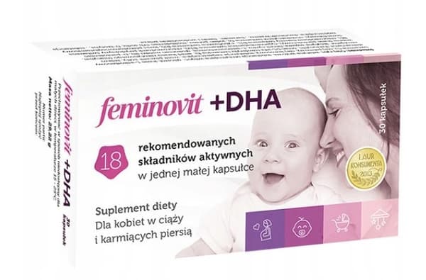 Feminovit + DHA Graviditet Amning 30 kapslar