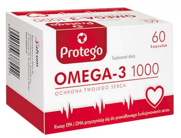 Protego Omega-3 1000 60 kapslar Hjärtskydd