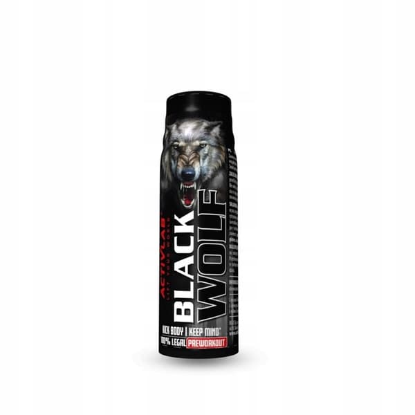 ACTIVLAB BLACK WOLF SHOT FÖRE TRÄNING 80 ml