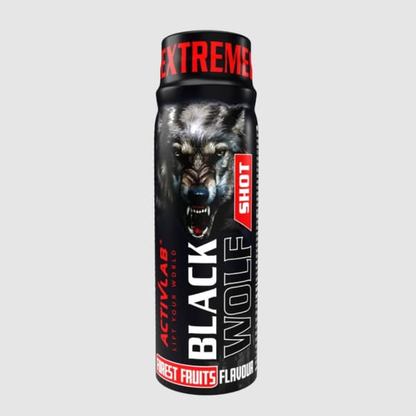 ACTIVLAB BLACK WOLF SHOT FÖRE TRÄNING 80 ml