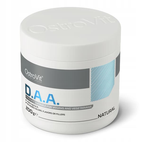 OstroVit SUPREME PURE DAA D-asparaginsyra TRIBULUS ZMA ren 200 g