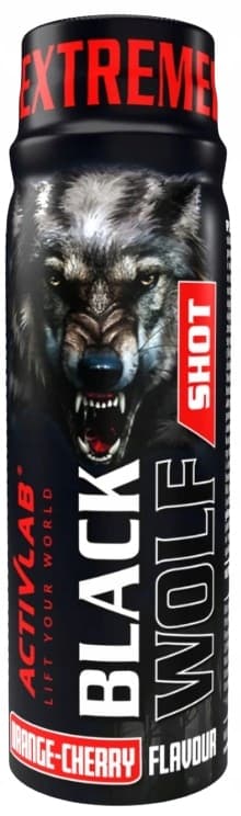 BLACK WOLF Shot apelsin-körsbär Activlab 80 ml
