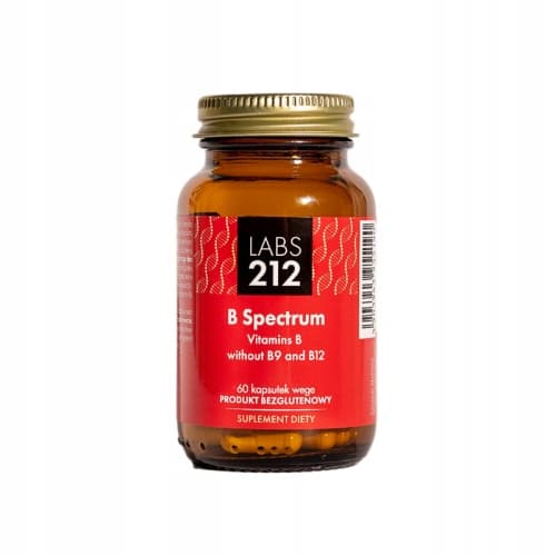 SPECTRUM vitamin B-komplex nervsystemet LABS212 60 kapslar