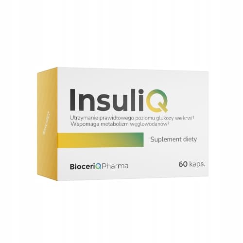 INSULIQ kulhydratmetabolisme sukkerniveauer Bioceriq Pharma 60 kapsler
