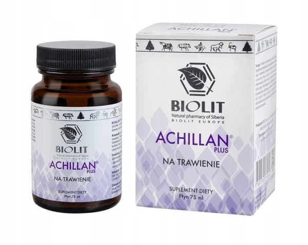 ACHILAN PLUS för matsmältning rölleka BIOLIT 75 ml