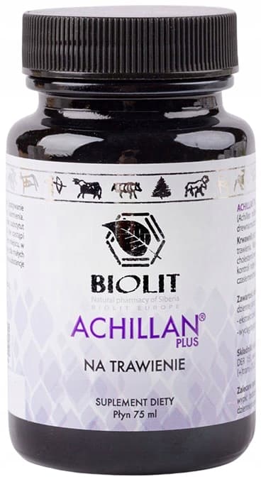 ACHILAN PLUS för matsmältning rölleka BIOLIT 75 ml