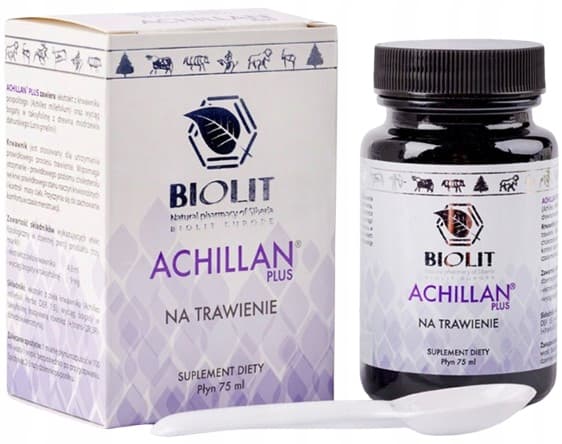 ACHILAN PLUS för matsmältning rölleka BIOLIT 75 ml