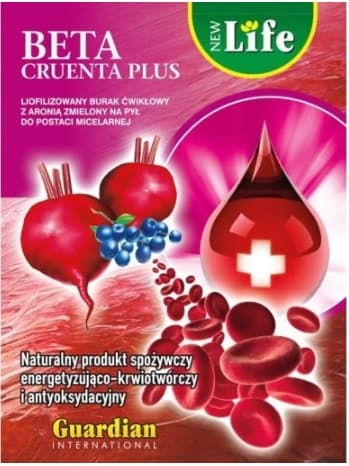 BETA CURENTA PLUS frystorkade rödbetor med aronia 500 g