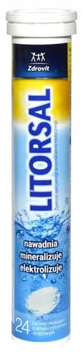 Miniatyrbild 11 av 11: LITORSAL + MAGNESIUM MED VITAMIN B6 NP Zdrovit 24 + 24 tabletter