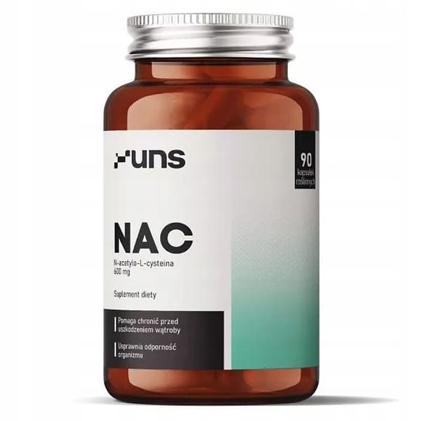 NAC N-acetyl-L-cystein 400 mg LEVER UNS 60 kapslar