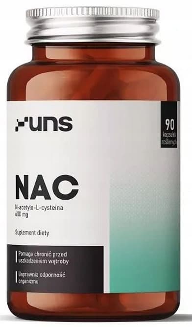 NAC N-acetyl-L-cystein 400 mg LEVER UNS 60 kapslar