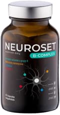 Miniatyrbillede 2 af 9: NEUROSET B-COMPLEX vitamin B-kompleks vitaminer Norsa Pharma 45 kapsler