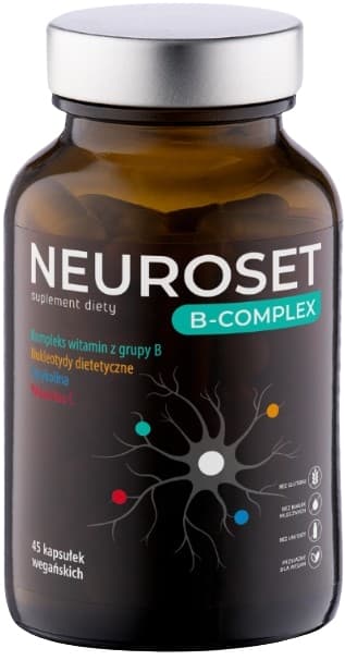NEUROSET B-COMPLEX vitamin B-kompleks vitaminer Norsa Pharma 45 kapsler
