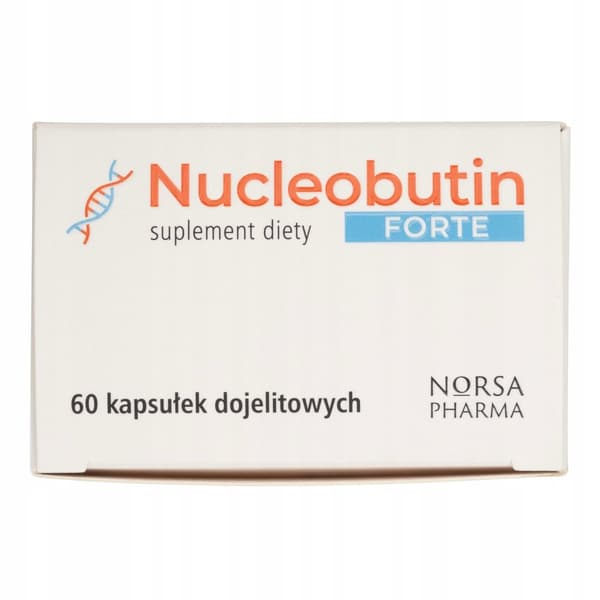 NUCLEOBUTIN FORTE natriumbutyrat tarm Norsa Pharma 60 kapslar