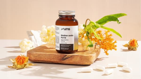 NATRIUMBUTARYAT FORTE 600 mg smörsyra INTESTINES UNS 60 kapslar