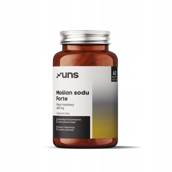 NATRIUMBUTARYAT FORTE 600 mg smörsyra INTESTINES UNS 60 kapslar