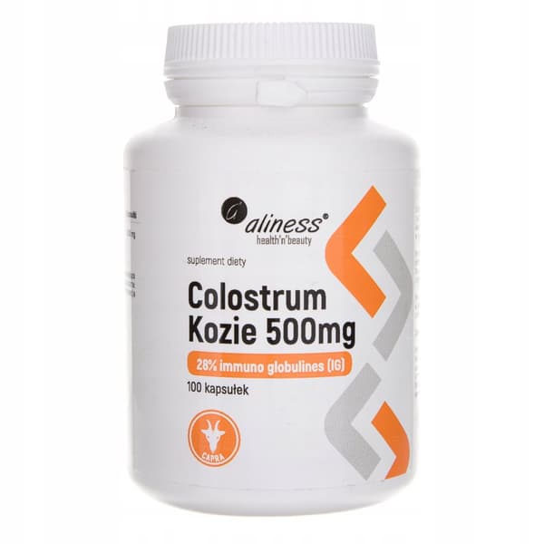 ALINESS Getkolostrum 500 mg RÅLMJÖLK RÅLMJÖLKIMMUNITY 100 kapslar