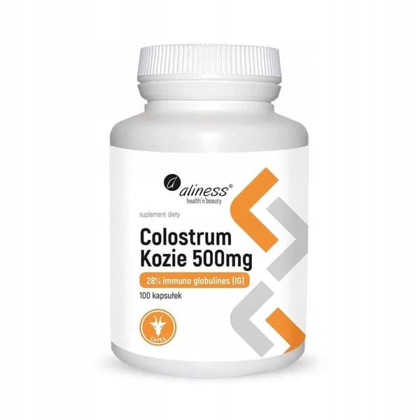 ALINESS Getkolostrum 500 mg RÅLMJÖLK RÅLMJÖLKIMMUNITY 100 kapslar