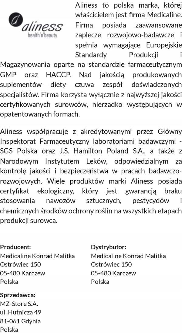 ALINESS Getkolostrum 500 mg RÅLMJÖLK RÅLMJÖLKIMMUNITY 100 kapslar