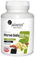 Miniatyrbild 1 av 7: ALINESS Vitt mullbär 500 mg KROM BANTNING 180 tabletter