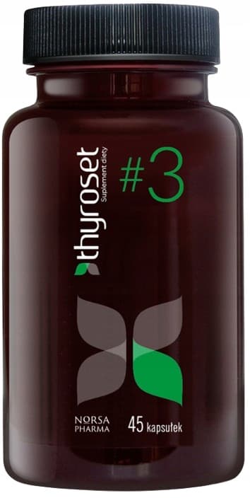 THYROSET vitaminer mineraler omega syror sköldkörtel Norsa Pharma 135 kapslar
