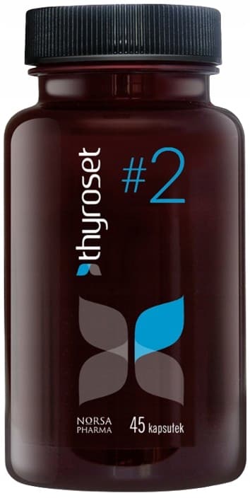 THYROSET vitaminer mineraler omega syror sköldkörtel Norsa Pharma 135 kapslar