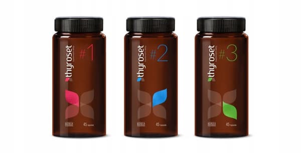 THYROSET vitaminer mineraler omega syror sköldkörtel Norsa Pharma 135 kapslar