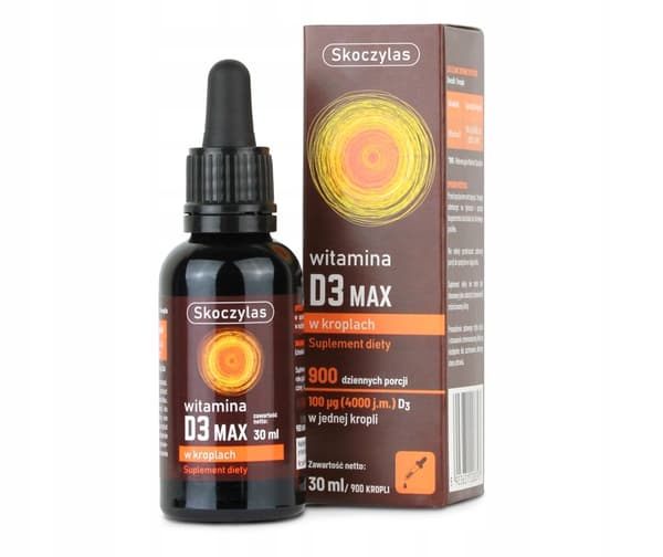 SKOCZYLAS Vitamin D3 Max 4000 IE BEN IMMUNITETSTÄNDER 30 ml