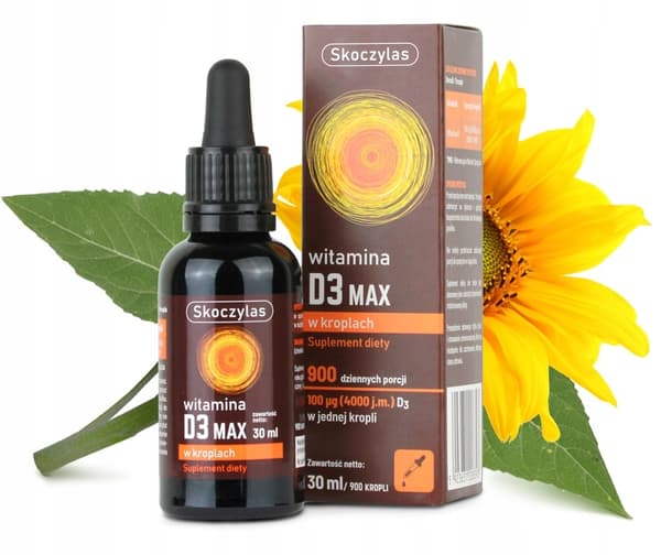 SKOCZYLAS Vitamin D3 Max 4000 IE BEN IMMUNITETSTÄNDER 30 ml