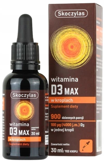 SKOCZYLAS Vitamin D3 Max 4000 IE BEN IMMUNITETSTÄNDER 30 ml
