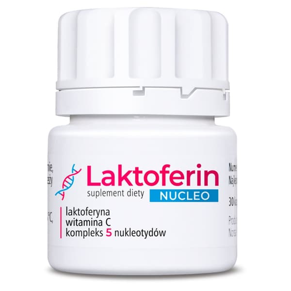 Laktoferrin NUCLEO laktoferrinnukleotider Norsa Pharma 30 kapslar