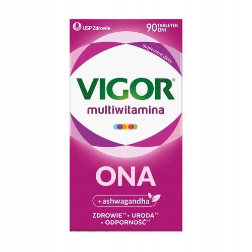 VIGOR MULTIVITAMIN ONA vitaminer og mineraler til kvinder 90 tabletter