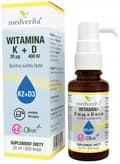 Miniatyrbild 1 av 3: MEDVERITA Vitamin K 20 uq + D 400 IE BONES IMMUNITET droppar 30 ml
