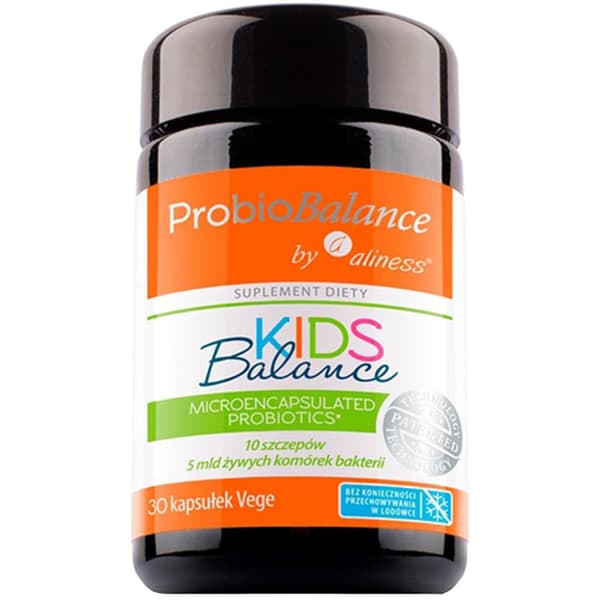 ALINESS ProbioBalance Kids PROBIOTISK IMMUNITET FÖR BARN 30 kapslar