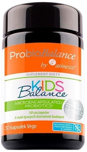 ALINESS ProbioBalance Kids PROBIOTISK IMMUNITET FÖR BARN 30 kapslar