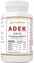 Miniatyrbild 1 av 11: Altopharma ADEK i MCT-olja 120 kapslar