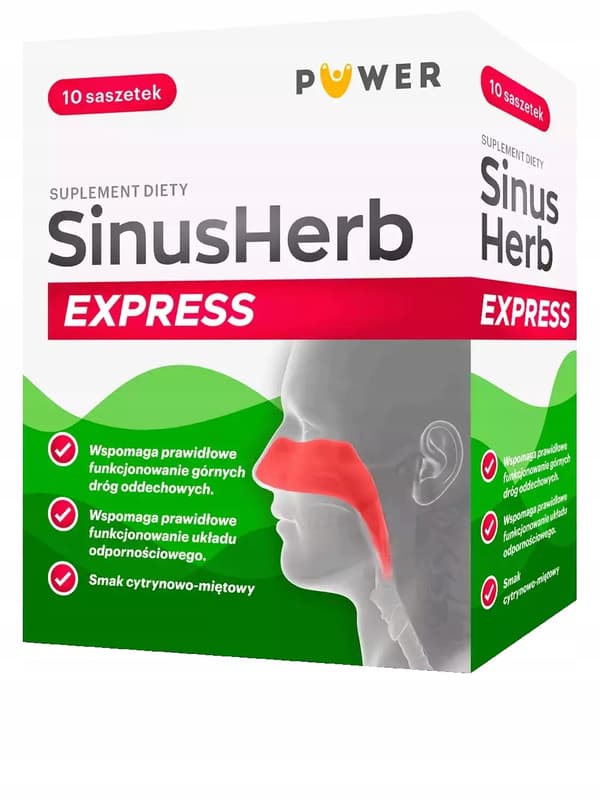 SINUSHERB EXPRESS sinus luftvägar Puwer 10 påsar