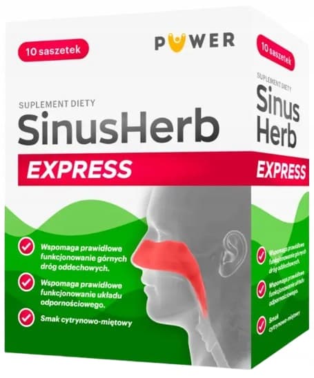 SINUSHERB EXPRESS sinus luftvägar Puwer 10 påsar