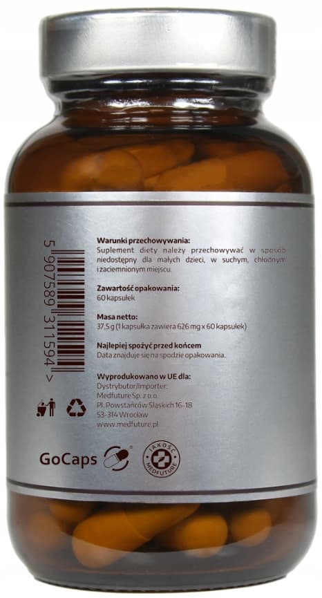 BERBERINEXTRAKT 500 mg VIKTMINSKNING Pureline Nutrition 60 kapslar