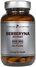 Miniatyrbild 1 av 8: BERBERINEXTRAKT 500 mg VIKTMINSKNING Pureline Nutrition 60 kapslar