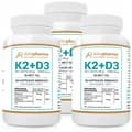 Miniatyrbild 5 av 5: Altopharma Vitamin K2 100mcg + D3 50mcg 2000IU KOKOSOLJA MCT 60 kapslar.
