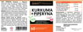 Miniatyrbild 4 av 4: Gurkmeja + Piperin LEDIMMUNITET Avet Premium 60 kapslar