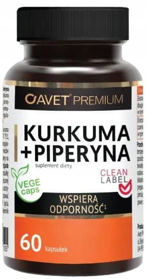 Gurkmeja + Piperin LEDIMMUNITET Avet Premium 60 kapslar
