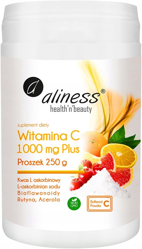 ALINESS C-vitamin 1000 mg plus bioflavonoider ACEROLA IMMUNITET 250 g