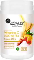 Miniatyrbillede 3 af 3: ALINESS C-vitamin 1000 mg plus bioflavonoider ACEROLA IMMUNITET 250 g
