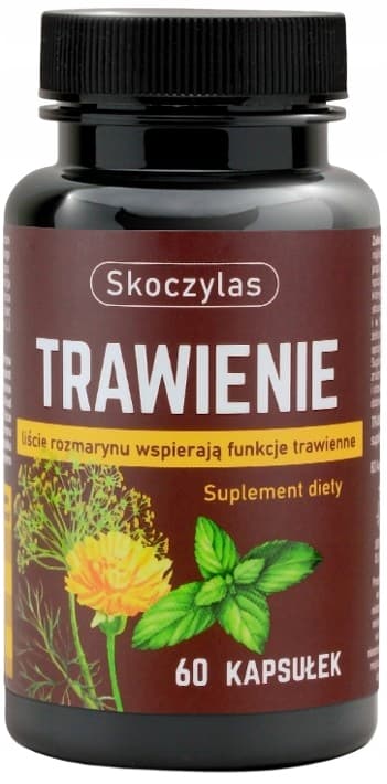 SKOCZYLAS Matsmältning MASKUSJON ROSmarin 60 kapslar