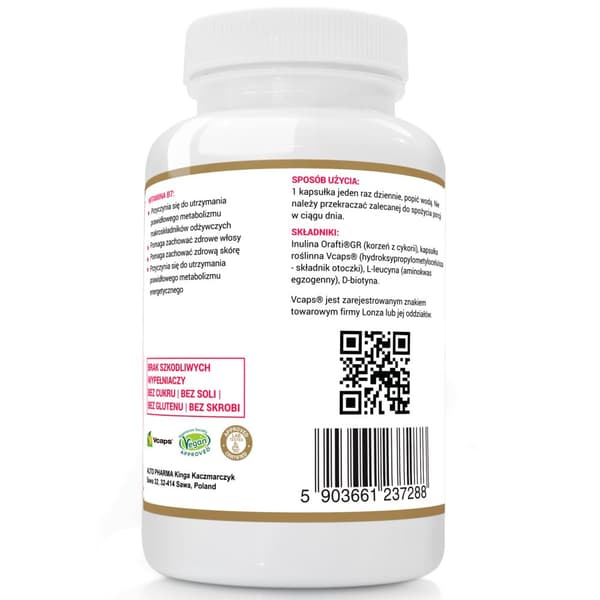 Altopharma B7-vitamiini biotiini 2500 ug 120 kapselia