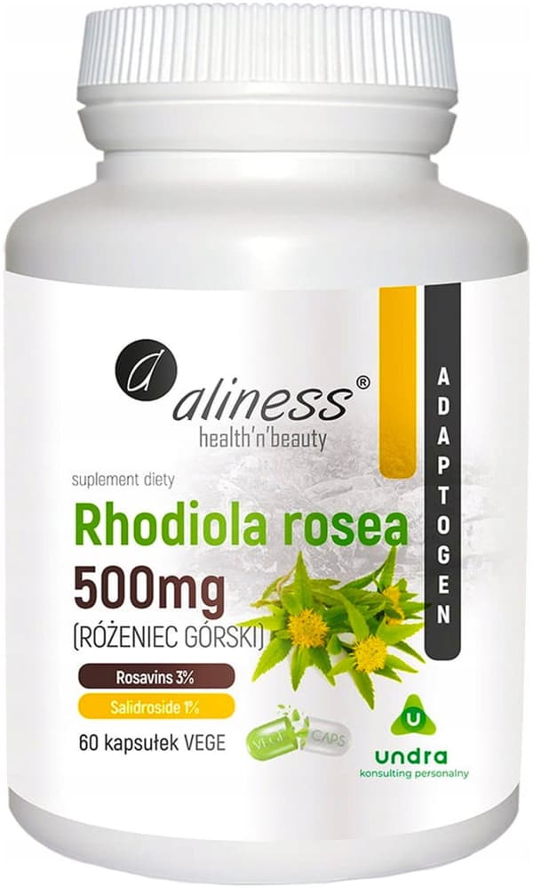 ALINESS Rosenrot 500 mg Rosenrot STRESSKONCENTRATION MINNE 60k