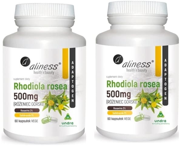 ALINESS Rosenrot 500 mg Rosenrot STRESSKONCENTRATION MINNE 60k