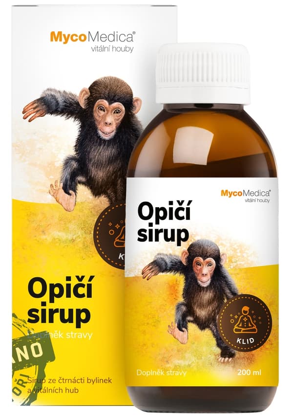 MycoMedica Abesirup til børn Ginseng 200 ml